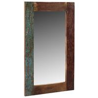Coastal Reclaimed Wood Rectangular Mirror 100cm x 60cm
