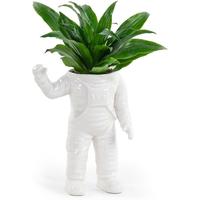 Spaceman White Planter