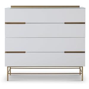 Alberto Four Drawer Wide Chest by Gillmore Space