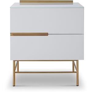Alberto Two Drawer Narrow Chest by Gillmore Space