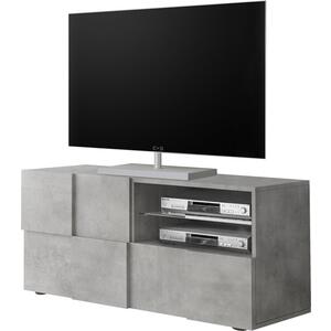 Treviso Small TV Unit - Concrete Grey Finish by Andrew Piggott Contemporary Furniture