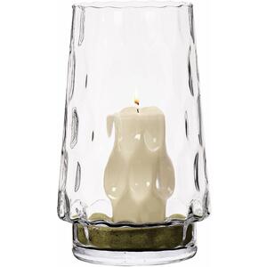 Glass Hurricane Candle Holder 25cm