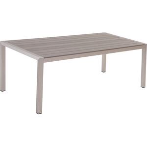 VERNIO Outdoor Rectangular Dining Table 180 x 90cm - Brown or White