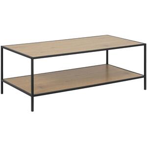 Seafor rectangular coffee table with shelf