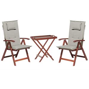 Toscana Outdoor 2 Foldable Chairs and Table Set