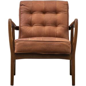 Humber Mid Century Vintage Leather or Linen Armchair