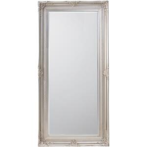 Hampshire Leaner Mirror Antique Silver by Gallery Direct