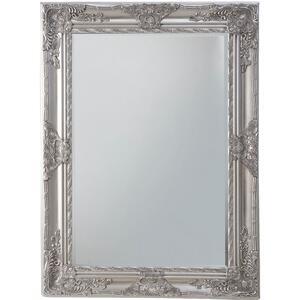 Hampshire Rectangle Mirror Ant Silver by Gallery Direct
