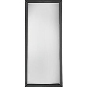 Luna Leaner Mirror Black by Gallery Direct