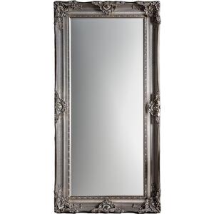 Valois Leaner Mirror Silver by Gallery Direct