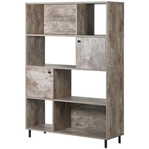 Brunswick Concrete Effect Shelving Storage Unit by The Orchard