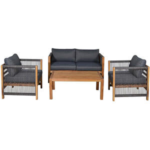 Acacia Conversation Four Piece Garden Seating Set by The Orchard