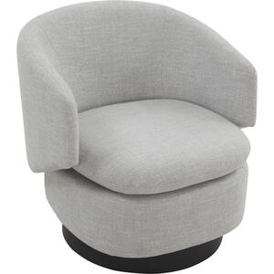 Scarpa Light Grey Fabric Occasional Chair