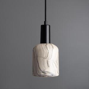 Osier Marbled Ceramic Pendant Light 11.5cm by Mullan Lighting