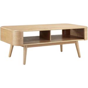 JF811 Oslo Coffee Table Oak - PRE ORDER FOR DELIVERY IN MAY by Jual Furnishings