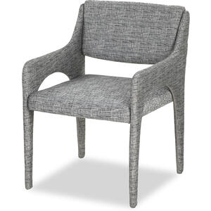 Godard Boutique Velvet or Boucle Dining Chair - Grey or Ivory