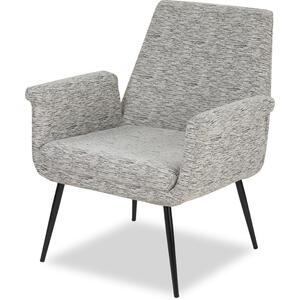 Fiore Occasional Chair in Grey or Ivory Boucle