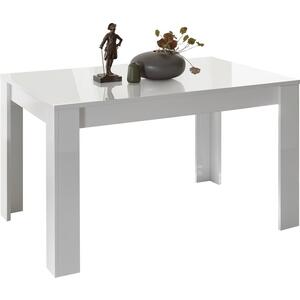 Como 137cm Dining Table with 48cm Extension - Gloss White Finish by Andrew Piggott Contemporary Furniture