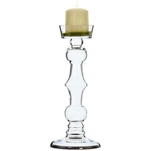 Glass Candlestick Holder 44cm