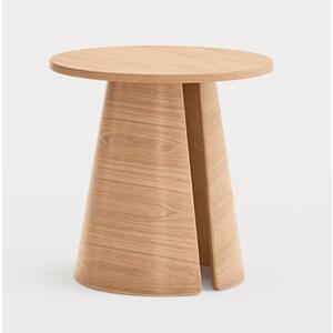 Cep Round Lamp Table - Natural Wood Finish