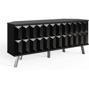 Frank Olsen Elevate Black Corner TV Cabinet with Mood Lighting & Intelligent Eye  by Frank Olsen Furniture