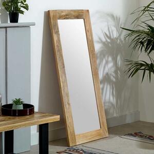 Surrey Solid Mango Wood Frame Rectangular Mirror Extra Long 