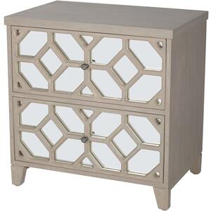 Campbell 2 Drawer Side Table by The Arba Furniture Company
