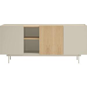 Otto Sideboard Three Doors/Three Drawers - Light Sand  and Oak Finish  by Andrew Piggott Contemporary Furniture