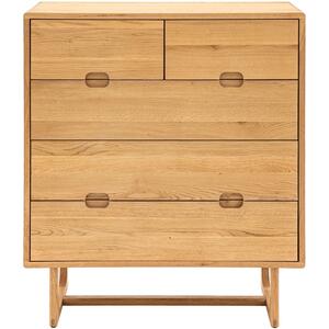Craft 5 Drawer Chest Natural by Gallery Direct