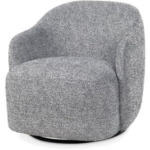 Omega Occasional Chair in Talbot Freckle Grey Fabric
