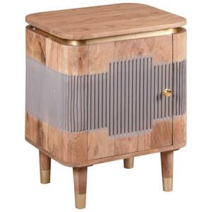 
Wilton Acacia Wood Bedside Table  by Indian Hub