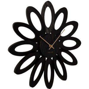 Present Time Karlsson Wall Clock Fiore - Black