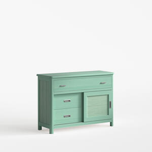 Cerdena Small Sideboard Green Verde Agua Finish by Carsten Mobel