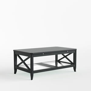 Genova Coffee Table Black Finish 