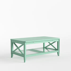 Genova Coffee Table Green Verde Agua Finish  by Carsten Mobel