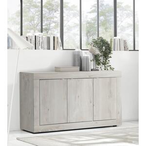 Jorgei Three Door Sideboard White Pine Finish by Andrew Piggott Contemporary Furniture