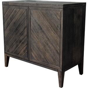 Croft Dark Brown 2 Door Cabinet