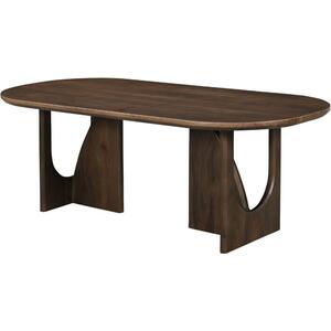 Roko Dark Brown Wood Coffee Table