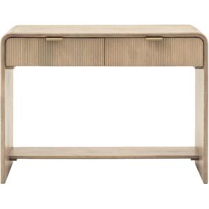 Colonna Mango Wood 2 Drawer Console Table