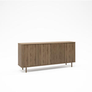 Seville Sideboard, Four Door - Oak Finish