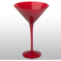 Midnight Cocktail Glasses - Red