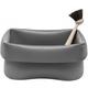 Grey Rubber Washing Up Bowl by Red Candy