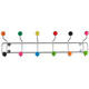 Saturnus Large Coat Rack - Multi Colour by Red Candy