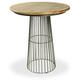 Birdcage Bar Table w mango Top (2 BOXES) by BBE Furnishings