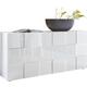 Treviso Sideboard - Three Doors High Gloss White Finish by Andrew Piggott Contemporary Furniture