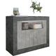 Como Two Door Sideboard - Anthracite and Grey Finish by Andrew Piggott Contemporary Furniture