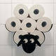 Shearan the Sheep Toilet Roll Holder by Red Candy