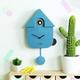 Cuckoo House Clock - Blue by Red Candy