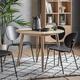 Milano Round Dining Table 1000x1000x760mm by Gallery Direct