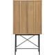 Panelled 2 Door Cocktail Cabinet by Gallery Direct